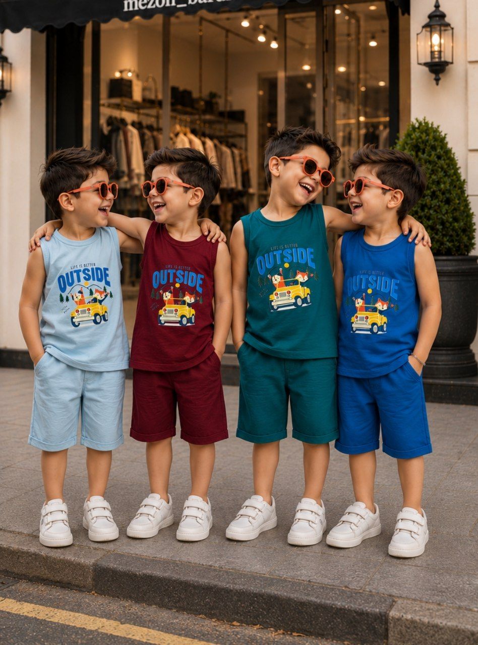 تاپ و شلوارک outside