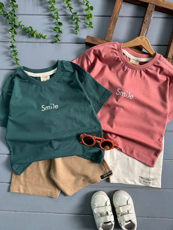 تیشرت شورت smile