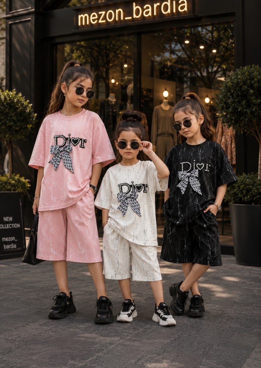 ست دخترانه Dior